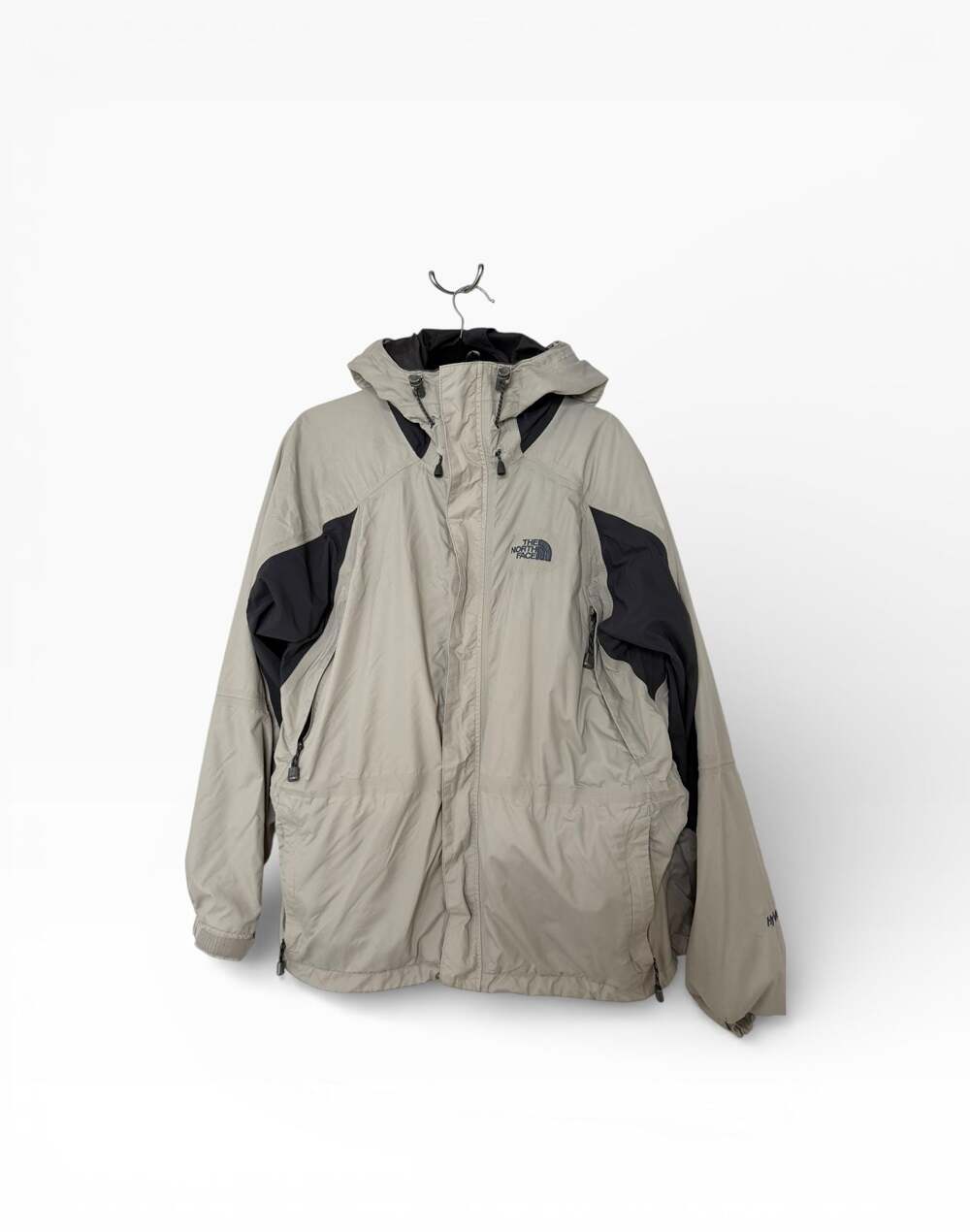 Vintage 90s The North Face Mountain Light HyVent Shell Jacket Beige/Cream